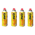4 Cartuchos Gas Butano Liquido Anafe Cocinas Farol Soplete