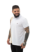 Polo Combinada Blanco Caqui Cafe Ref 068B - comprar online