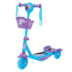Monopatin Infantil 3 Ruedas Musica Luz Scooter Frozen Sb
