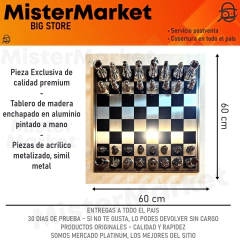 Juego de Ajedrez Metal - comprar online