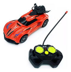 Auto Radio Control Juguete Luz Humo Autito Carrera