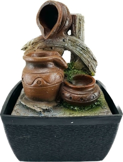 Fuente De Agua Chica 18,5cm Cacharros Cascada