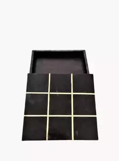 Caja de Marmol Negro 31cm en internet