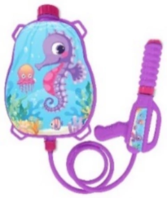 Pistola de agua + Mochila animales marinos sb en internet