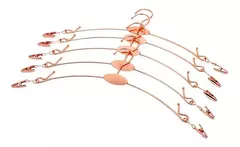 Percha Para Lenceria De Metal Con Clips Para Adultos - comprar online