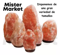 Lampara De Sal Del Himalaya 8 A 10kg - 35cm Premium - comprar online