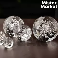 Esfera De Cristal (vidrio) Bola Pelota Para Fuente de agua Repuesto (3, 4, 5 y 6 cm) - tienda online