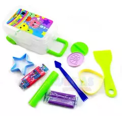 Mi Valijita Ruedas Plastilina Accesorios Juguete Masa Ap - Mister Market Mayorista