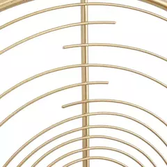 Reloj De Pared Redondo De Metal Moderno 50cm Deco Mk en internet