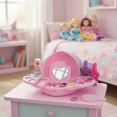 Tiny Set De Maquillaje Tocador Princesas Disney Belleza Sb