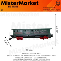 Imagen de Tren Escala Electrico Para Armal Con Accesorio Juguete Sb