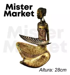 Figura Africana 28CM Mujer Africa Bote en internet