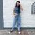 Jean wide leg en internet
