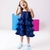 Vestido Infantil Babados Tipo Jeans