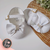 Sapato Baby Branco Strass