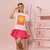 Conjunto Infantil T-Shirt e Saia com Short Sol