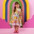 Vestido Infantil Arco-Íris - comprar online