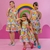 Vestido Infantil Arco-Íris