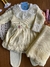 Saída de Maternidade Menina Aline Tricot Amarela