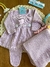 Saída de Maternidade Menina Aline Tricot Lilas na internet