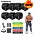 Conjunto de Bandas de Resistência Musculação Guia de Fitness Exercícios 7X B na internet