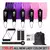 Conjunto de Bandas de Resistência Musculação Guia de Fitness Exercícios 7X B