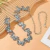 Cinto Corrente Feminino Borboletas Prateado – Delicadeza com Atitude - loja online