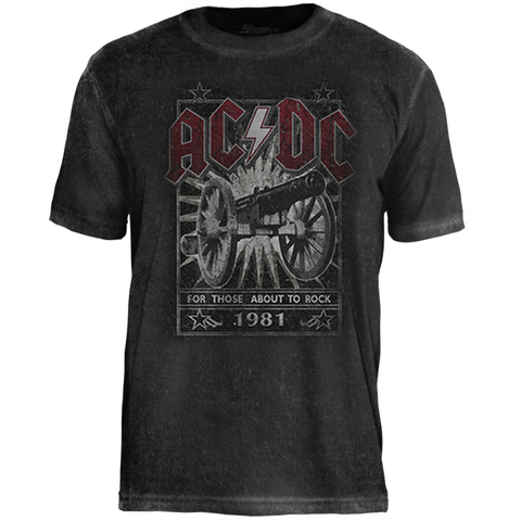 Camiseta Especial AC/DC For Those About to Rock