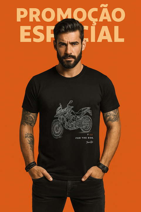 Camiseta Johny Libre – F 850 "For The Ride" - comprar online