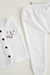 CONJUNTO PLUSH LISO CHALECO Y RANITA en internet