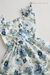JUMPER VIYELA ESTAMPADA - FLORES AZULES - comprar online