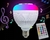 LAMPADA COLORIDA MUSICAL BLUETOOH BIVOLT FESTA SOM COPA LUZ RGB 110V/220V - comprar online