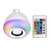 LAMPADA COLORIDA MUSICAL BLUETOOH BIVOLT FESTA SOM COPA LUZ RGB 110V/220V - SHOPPE MIX VARIEDADES