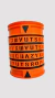 Juego Portalápices naranja - negro: "Diseño Vertical" - yOsOy