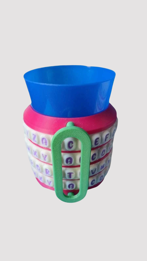 Juego de identidad - Portavasos fucsia - comprar online