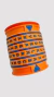Juego Portalápices naranja - "Diseño Horizontal" en internet