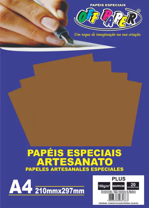Papel Color Plus A4 180g com 20 Folhas - comprar online
