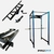 Power rack + Brazos de seguridad + Set landmine