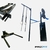 Rack polifuncional + Brazos de seguridad + Dips