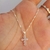 Conjunto Cruz Brillante 40 a 45cm