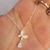 Conjunto Mariposa y Perla 40 a45cm
