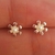 Aros Flor Perla Abridores