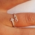 Anillo Cruz - Infinito N° 11 (16mm)