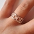 Anillo Corazones Regulable