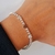 Pulsera Bolitas 3 Corazones
