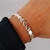 Pulsera Semi Esclava Love 7mm 6.5cm
