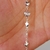 Tobillera Corazones