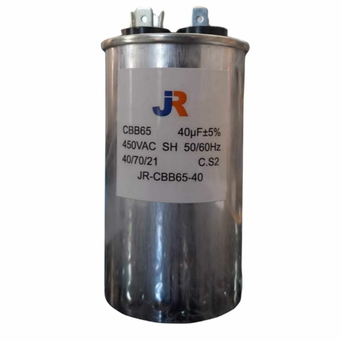 CAPACITOR 40+8 MF REDONDO (ALUMINIO) - comprar online