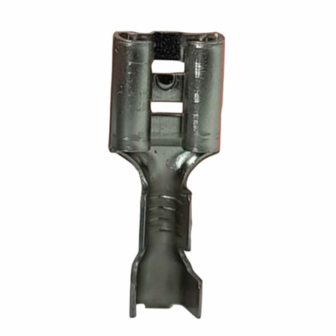 TERMINAL PALA HEMBRA ACERO NIQUELADO - comprar online