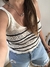 Remera hilo musculosa rayada - Las Juanitas